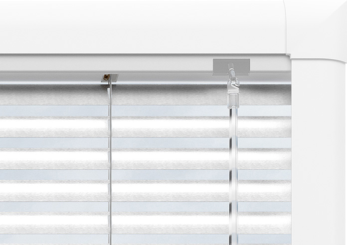 Venetian, Brushed Silver - Perfect Fit Blind - Image 8